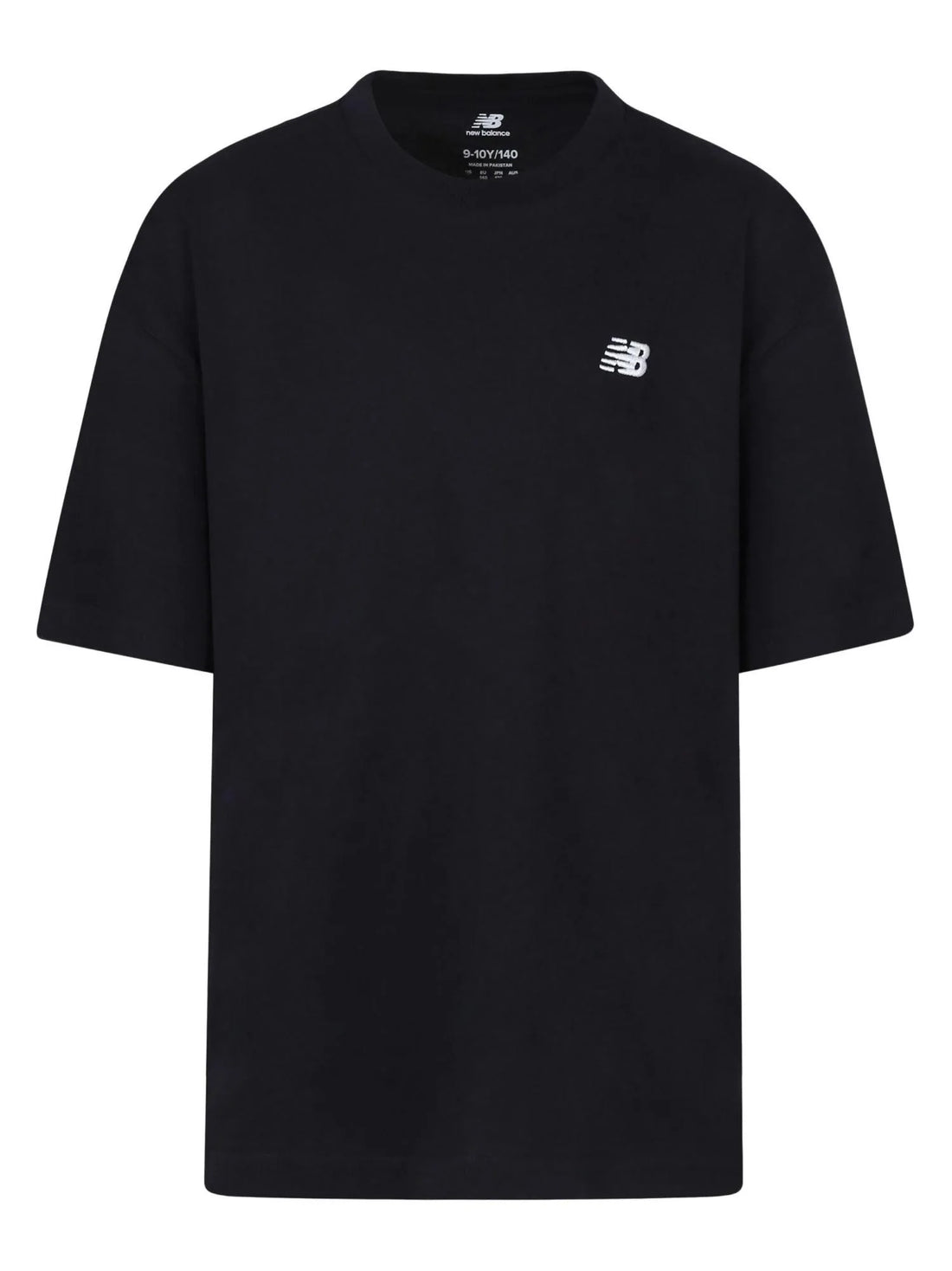 New Balance T-shirt manica corta bambino nero
