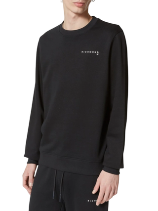 John Richmond T-shirt manica lunga nero UMA25119TS BLACK John RICHMOND 