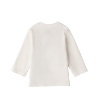 iDo T-shirt manica lunga neonato bianco 4F043 0112-G2 iDO