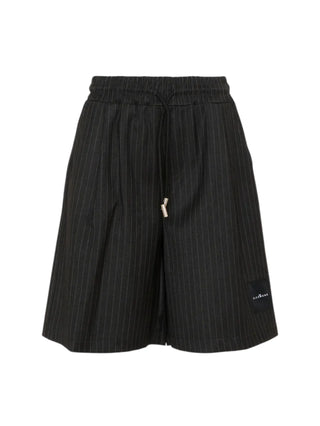 John Richmond bermuda bambino Krishi gessati grigio