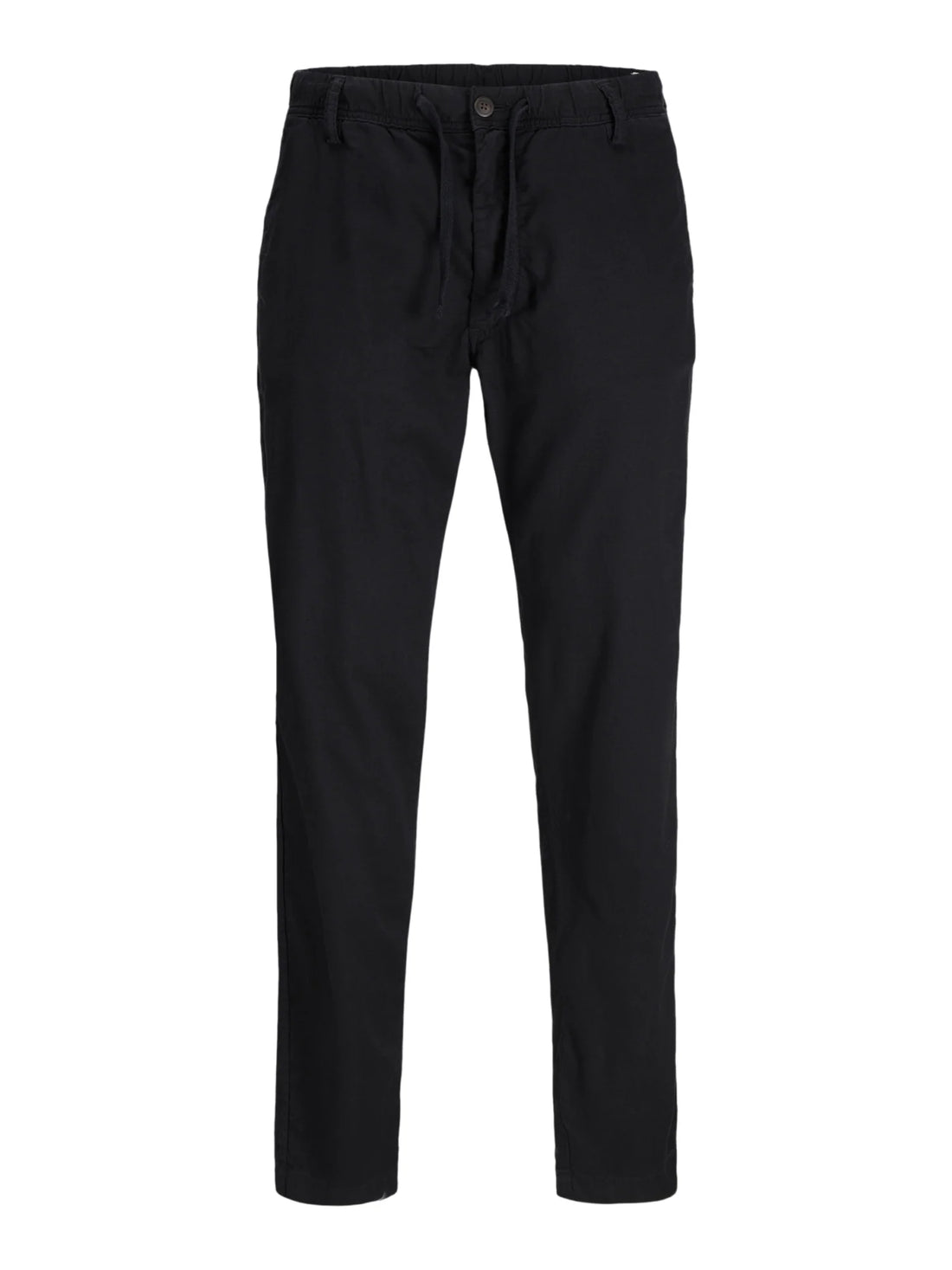 Jack&Jones pantaloni uomo misto lino relaxed fit nero