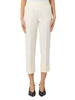 Sandro Ferrone pantaloni donna Furfantello crop panna