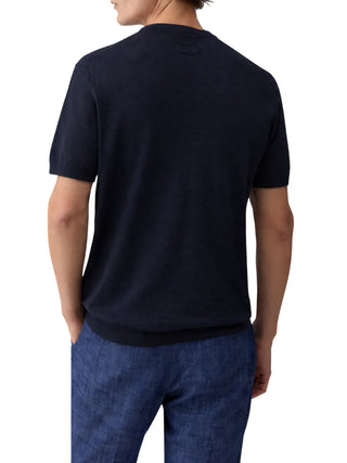 Liu Jo maglia manica corta basic uomo blu