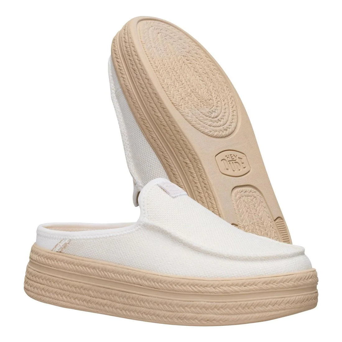 Hey Dude sabot donna Austin Lift Espadrille Woven panna
