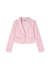 Patrizia Pepe giacca blazer monopetto rosa