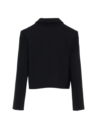 Diesel giacca blazer monopetto bambina nero