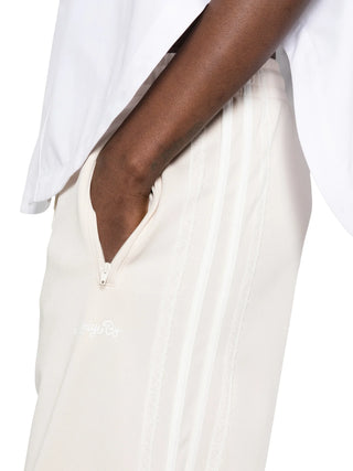 Aniye By pantaloni gamba larga con bande laterali beige chiaro