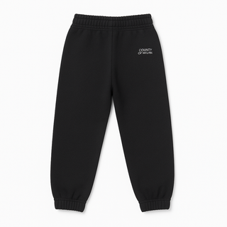 County of Milan pantaloni joggers bambino nero