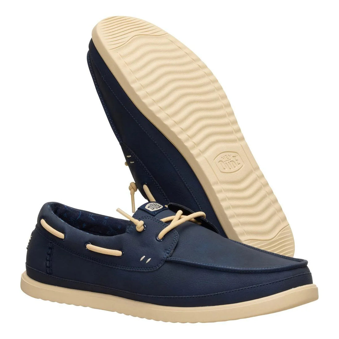 Hey Dude mocassini Harbor Lo Classic in ecopelle blu