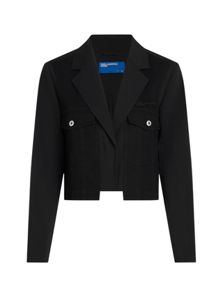 Karl Lagerfeld Jeans giacca blazer Utility nero A3W14019 999 KARL LAGERFELD 