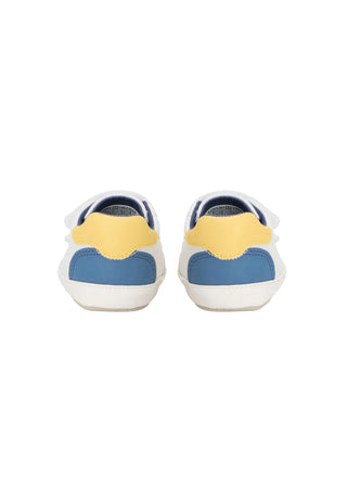 Tommy Hilfiger scarpette neonato con strappi bianco multicolor