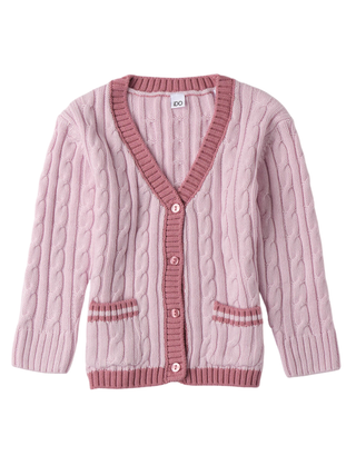 iDo cardigan bambina a trecce rosa 4F282 2716 iDO 
