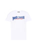 Just Cavalli T-shirt bambino manica corta con logo bianco