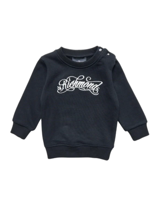 John Richmond felpa neonato Krageb nero RIA25031FE BLACK John RICHMOND
