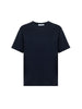 Blugirl T-shirt manica corta donna logo strass blu