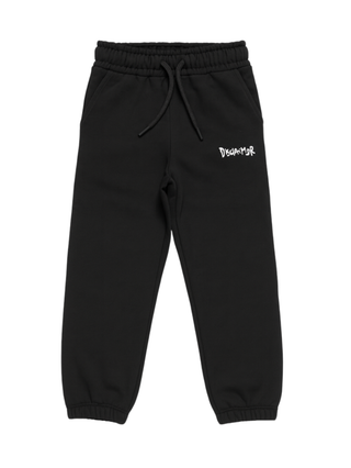 Disclaimer pantaloni joggers bambino nero 58682 NERO DISCLAIMER