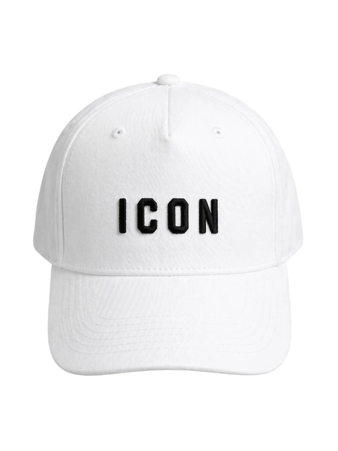 Icon cappello con visiera unisex bianco