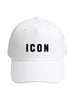 Icon cappello con visiera unisex bianco