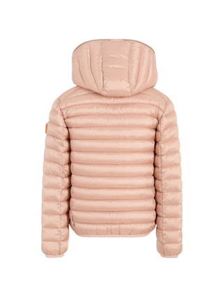 Save the Duck piumino bambina Iris con cappuccio rosa J32310G-IRIS21 80043 SAVE THE DUCK