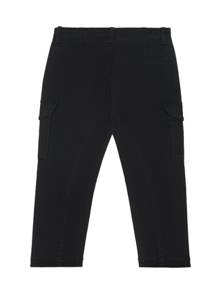 C.P. Company pantaloni cargo bambino nero COP004-LRC06 60100 C.P. COMPANY U16
