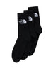 The North Face set calzini unisex con logo nero