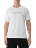 Calvin Klein T-shirt uomo manica corta con logo bianco