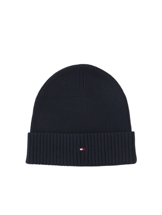 Tommy Hilfiger cappello uomo misto cashmere blu AM0AM12796 DW6 Tommy Hilfiger