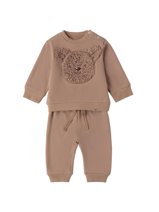 iDo completo neonato con orsetto marrone 4F014 0928 iDO 