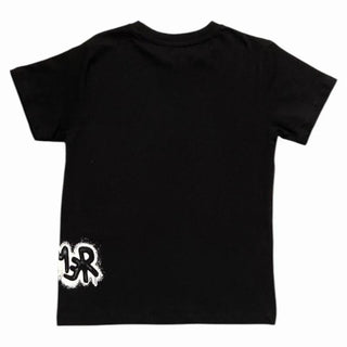 Disclaimer T-shirt bambino manica corta nero 58615 NERO DISCLAIMER