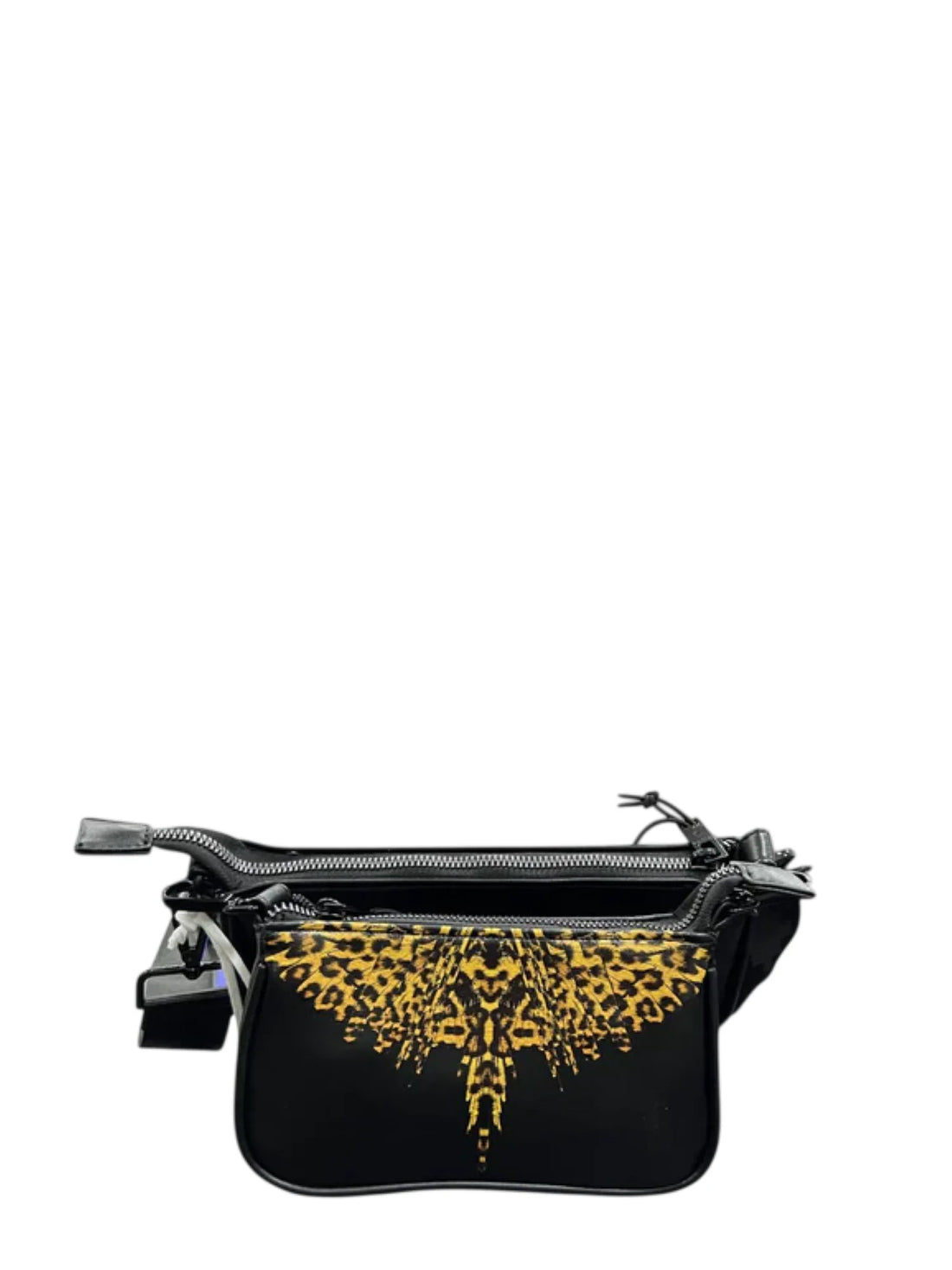 County of Milan borsa donna design triplo con tracolla nero