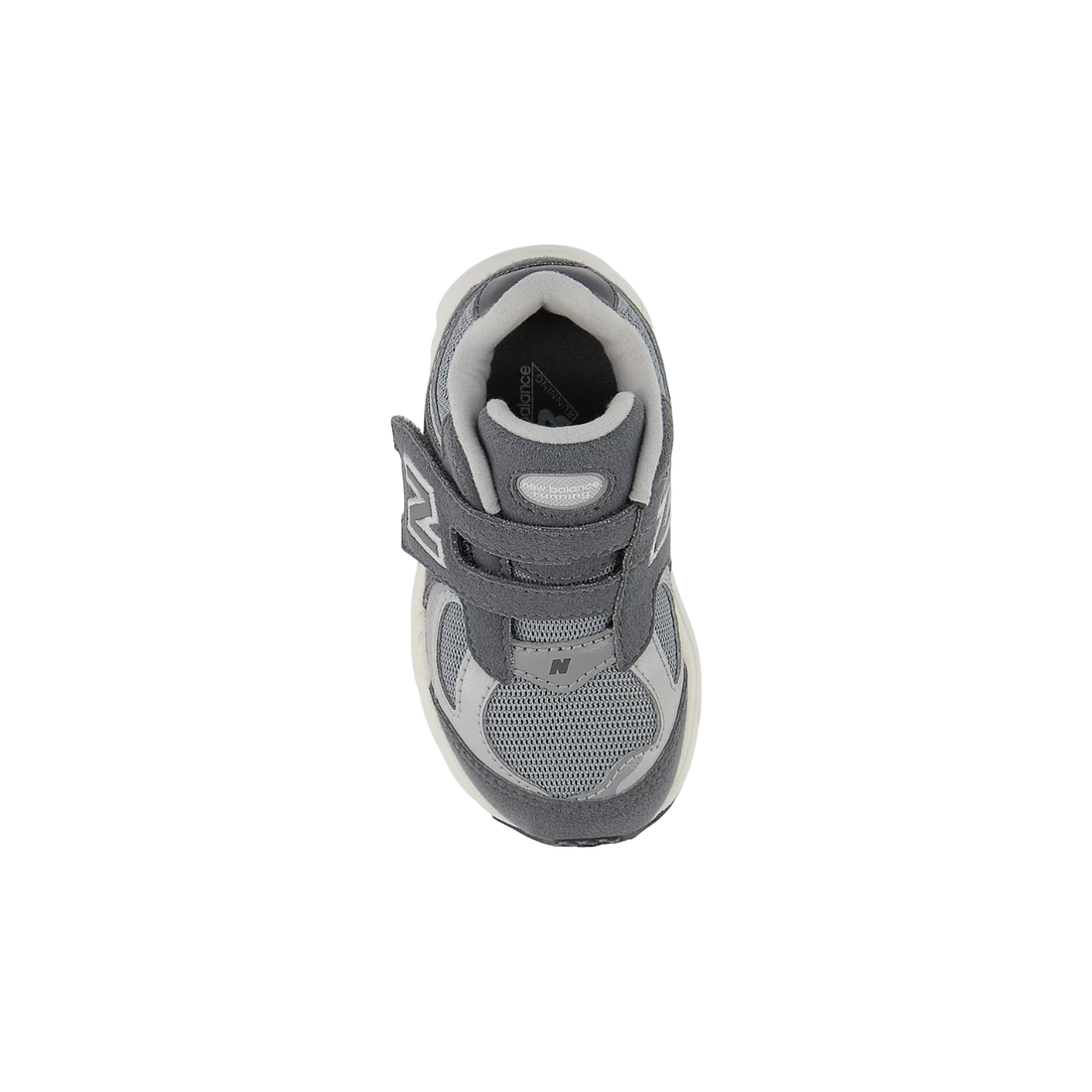 New Balance sneakers 2002 bambino in mesh e suede grigio