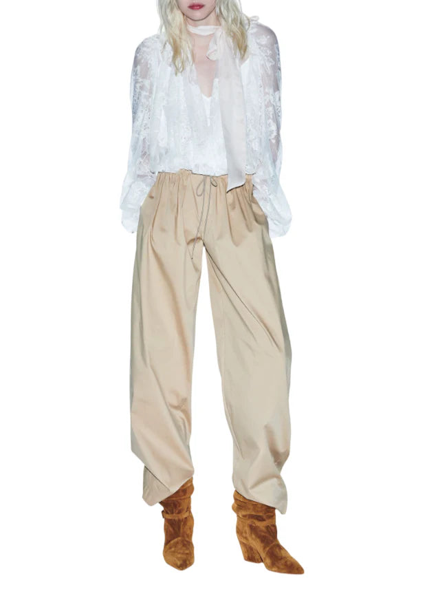 Aniye By body Tamara in pizzo con fusciacca panna