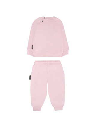 John Richmond completo sportivo bambina con logo glitter rosa RIA25018CF ORCHID ICE John RICHMOND