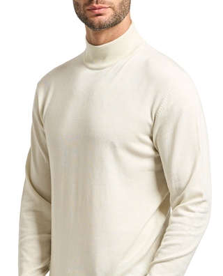 Yes Zee maglia lupetto misto lana avorio M862-HL00 0107 YES-ZEE 