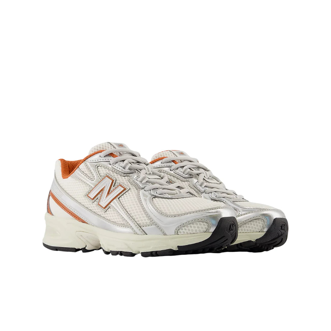 New Balance sneakers 740 unisex bambino argento arancio