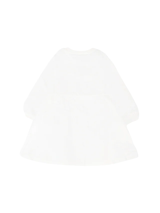 Moschino abito neonata in felpa panna MDV0CU-LCA40 10063 MOSCHINO