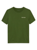 Calvin Klein Jeans T-shirt bambino con logo verde