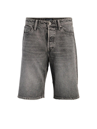 Jack&Jones bermuda uomo in denim lavaggio nero