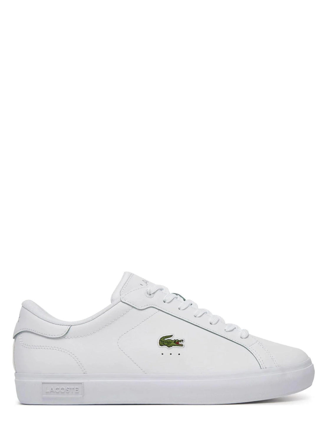 Lacoste sneakers uomo Powercourt in pelle bianco