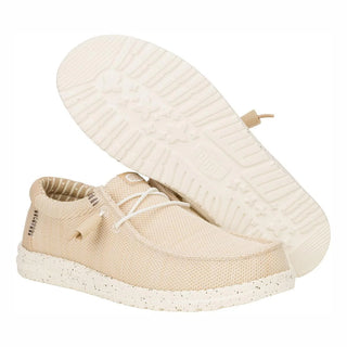 Hey Dude mocassini uomo Wally Stretch Sox beige