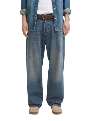 Jack&Jones jeans gamba larga Dave lavaggio blu