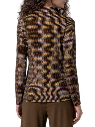 Surkana camicia donna in fantasia verde 565NILA113 61 SURKANA