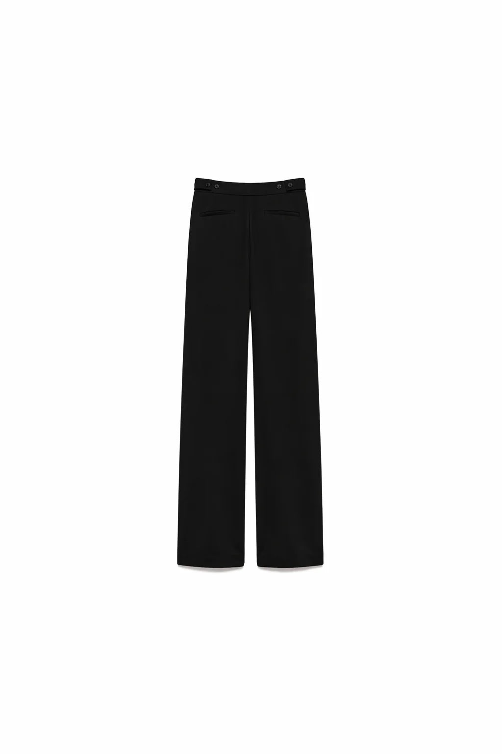 Aniye By pantaloni palazzo Bella con pinces nero