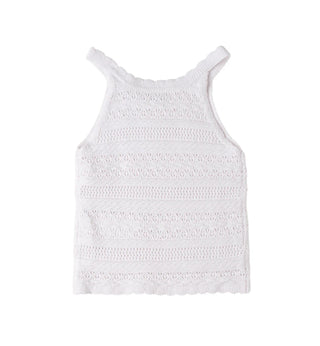 iDo top macramè bambina bianco