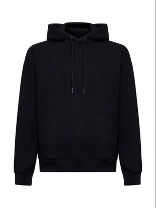 John Richmond felpa con cappuccio Littos nero UMA25117FE BLACK John RICHMOND 