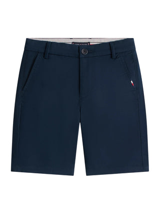 Tommy Hilfiger bermuda bambino in cotone blu