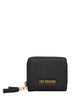 Love Moschino portafogli in ecopelle donna con nappina nero
