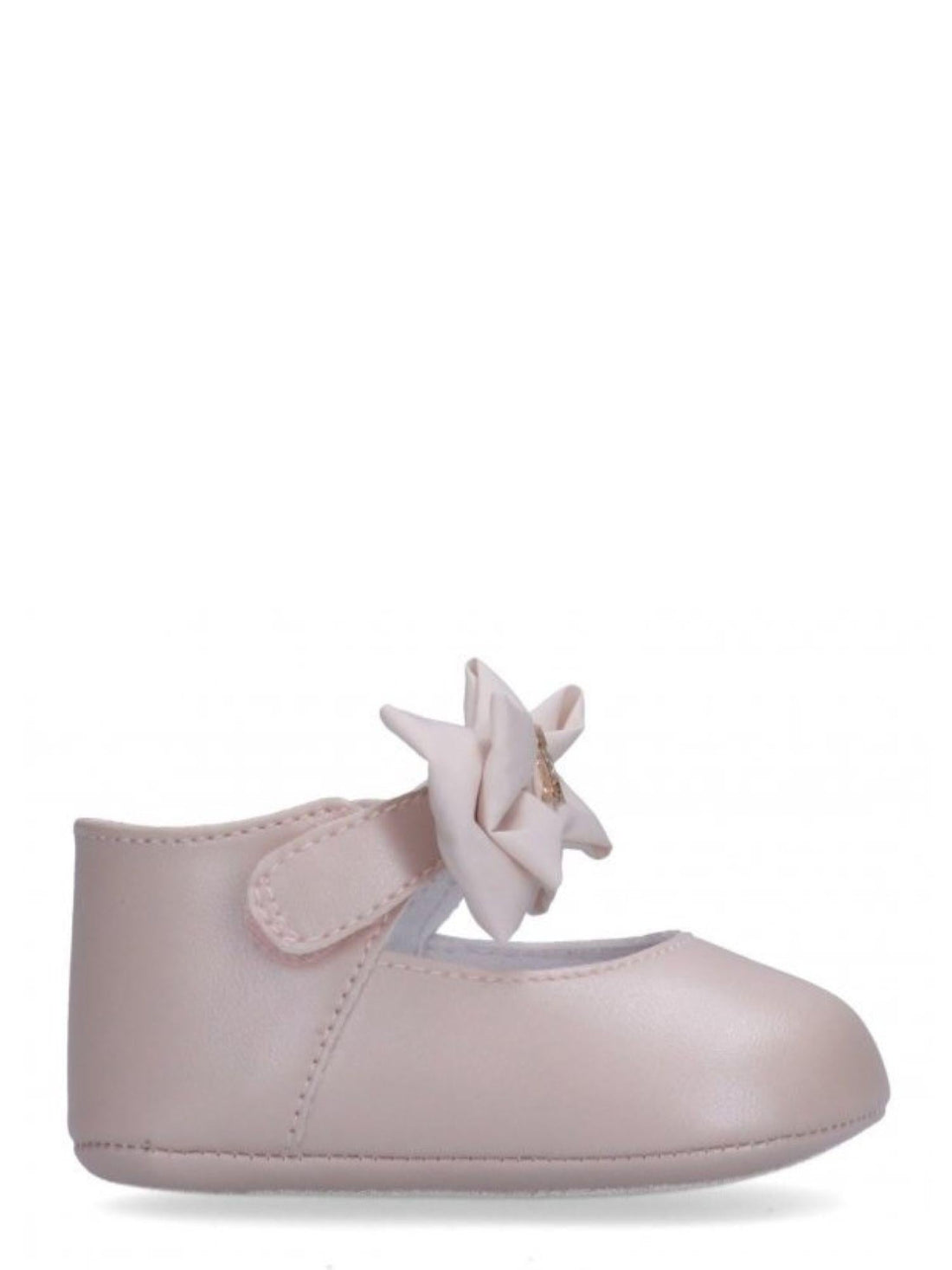 Tommy Hilfiger ballerine neonata con fiocco rosa cipria