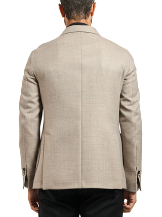 Mulish giacca blazer uomo monopetto tortora TORONTO-GKS602 FANGO MULISH