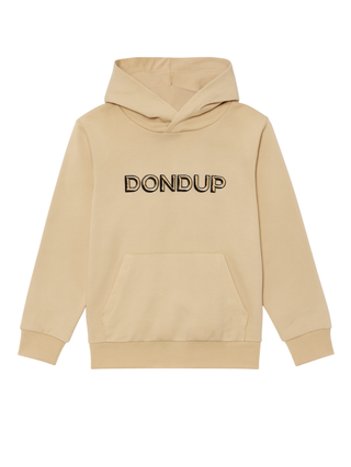 Dondup felpa con cappuccio bambino beige DMFE0180FF002 0025 DONDUP
